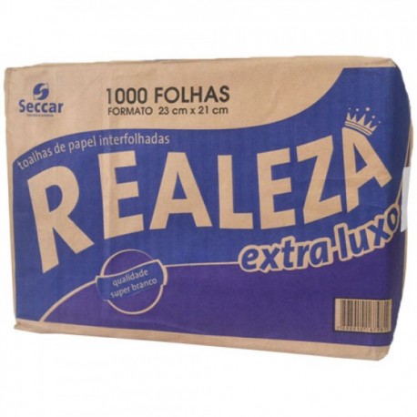 Papel toalha lx. Realeza 22,5 x 21cm