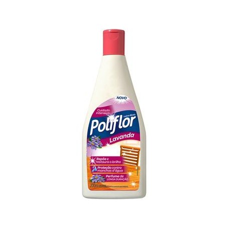 Lustra móveis Poliflor lavanda - 200mL