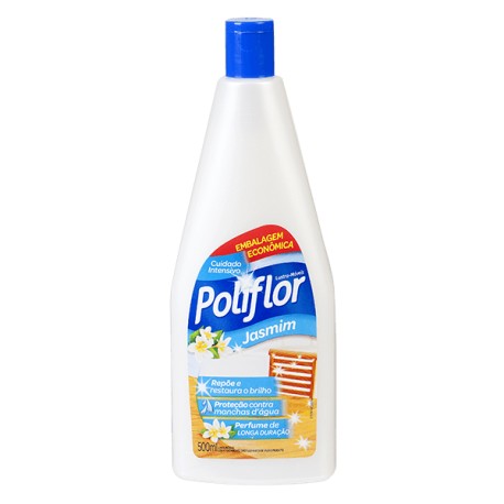 Lustra móveis Poliflor Jasmim - 500mL