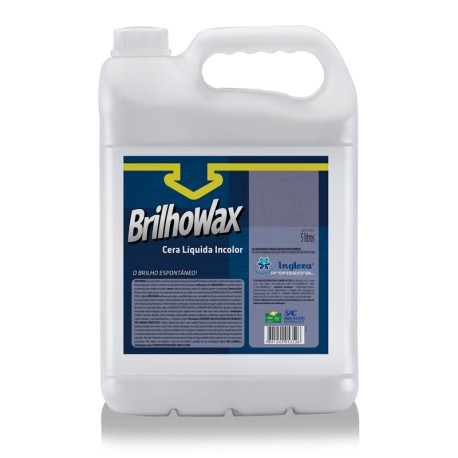 Cera Brilhowax Incolor - 5L