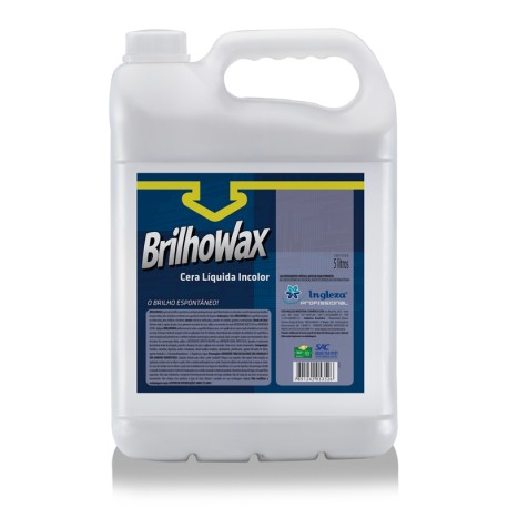 Cera Brilhowax Incolor - 5L