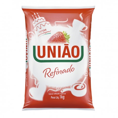 Açúcar refinado União 1kg