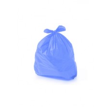 Saco para lixo 60 litros lp. azul