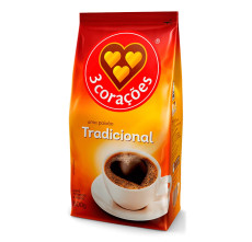 Café 3 Corações Tradicional - Pacote 500g