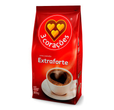 Café 3 Corações Extra Forte - Pacote 500g 